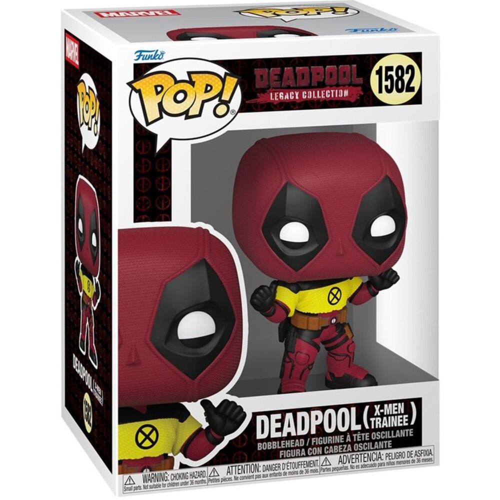 Funko POP! Marvel: Deadpool 2 - Deadpool (X-Men Trainee)  COLLECTIBLES - Picture 2 of 3